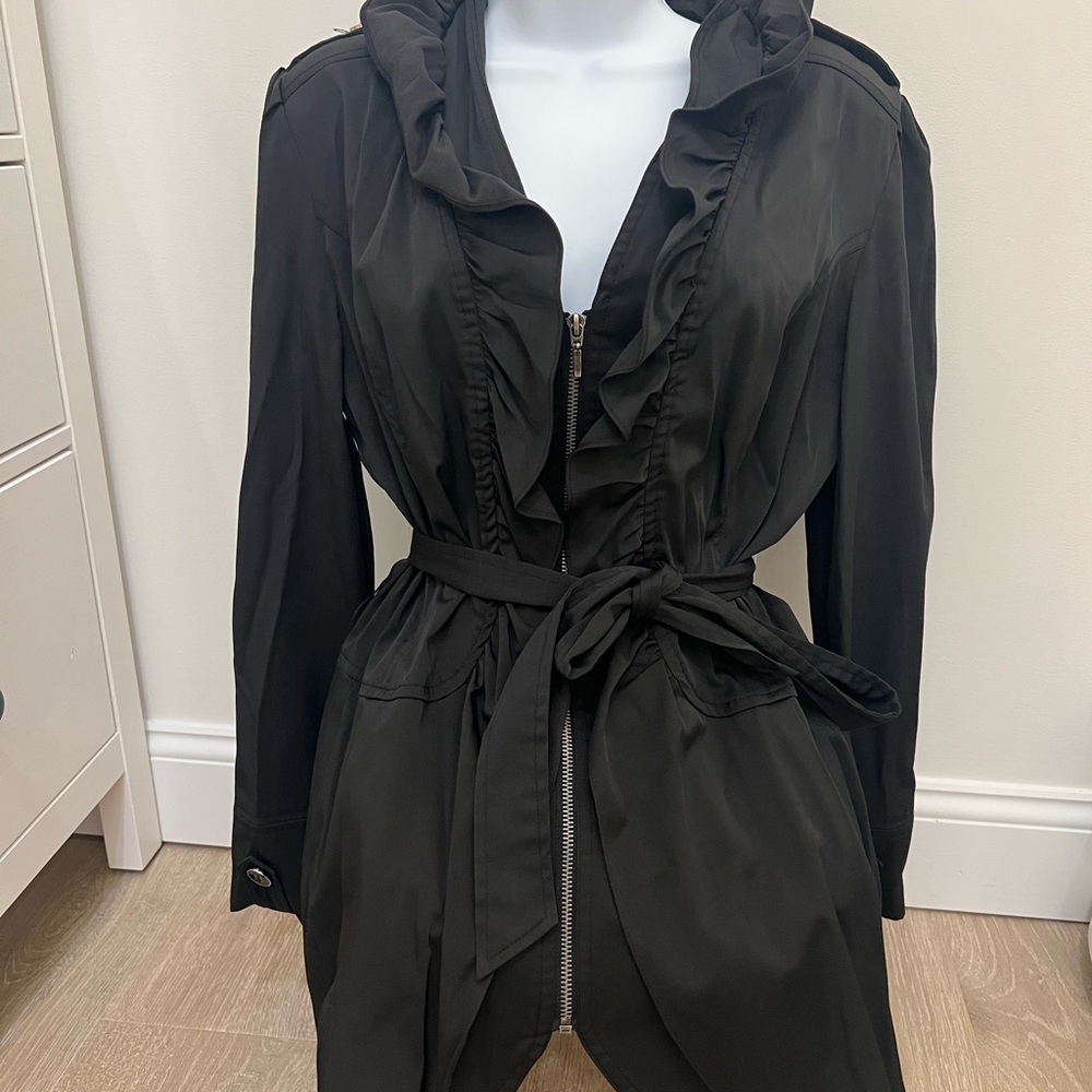 Cynthia Rowley Large Black Women's Jacket